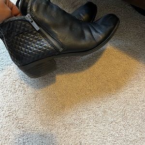 Lucky Brand black booties size 9